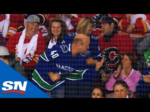 Elias Pettersson Scores Two More In Second Game To The Delight Of His Parents