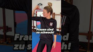 ‼️Frauen sind zu schwach für Kickboxen ?? boxen kampfsport kickboxen mma selbstverteidigung