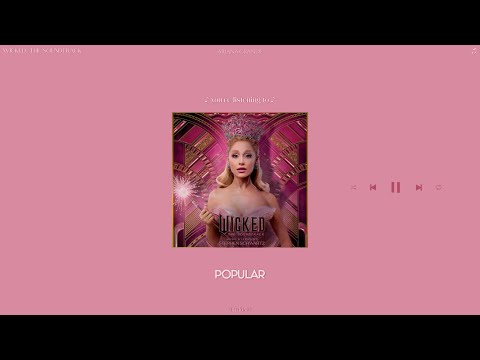 Wicked The Soundtrack Popular Slowed Reverb 