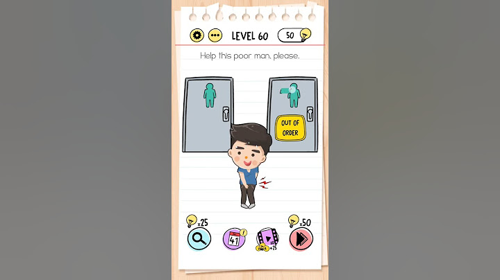help this poor man please level 60 brain test # brain test