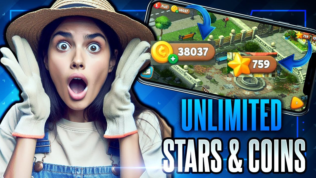 Gardenscapes HACK/MOD How to Get Unlimited STARS & COINS!! NEW