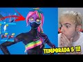 TEMPORADA 5 !!! PASSE DE BATALHA 100% E NOVA NAMORADA !!! - Fortnite