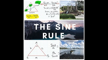 The sine rule :  Finding an unknown angle (part 1)