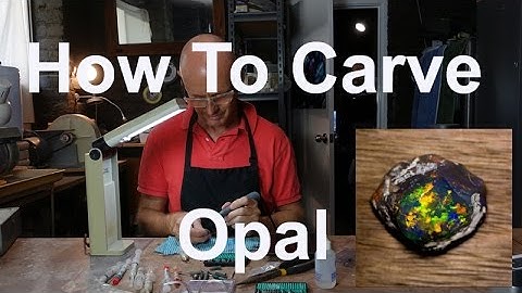 How To Carve Or Dremel Polish Opal. Tips and tricks