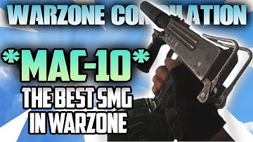 The BEST MAC 10 class setup in WARZONE after NERF - MAC 10 warzone compilation *better than the MP5*