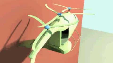 Tri-rotor helicopter prototype