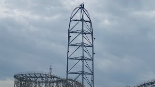 Top thrill 2 off ride footage April 28, 2024