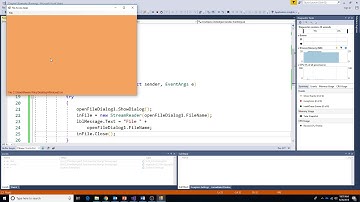 CIS150 Ch 13 6 Using Common Dialogs