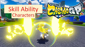 Chocobo GP Character Skill Ability 2022