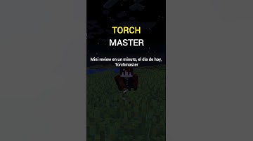 Torch Master mini review #minecraft #minecraftshorts #minecraftmods