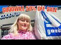 Thrifting the Goodwill 50% Off Sale *it was crazy*