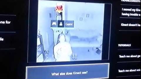 Best video of ghost via Kinect!