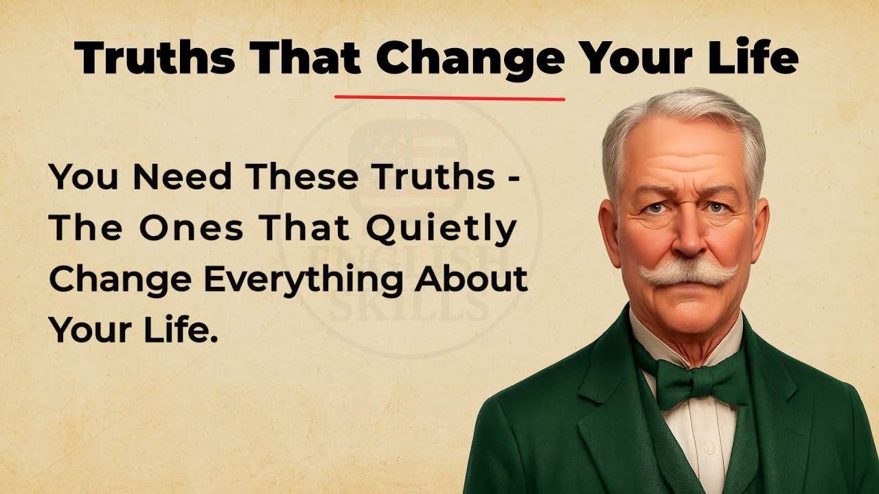 Truths That Change Your Life Forever 🔥| Master Mind | Learn English Naturally