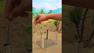 DIY Mini Calf Shed for Peanut Village 🍼 Step-by-Step Build! #shorts