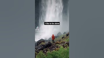 I like to be alone, but I hate feeling lonely.