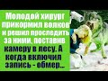 Молодой хирург прикормил волков и решил проследить за ними, поставив камеру в лесу. А когда включил