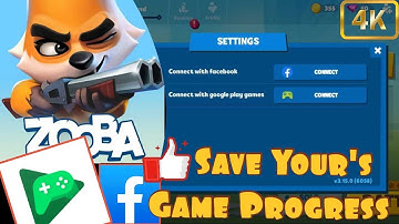 HOW TO SAVE ZOOBA GAME PROGRESS | How to Save Your Zooba Account
