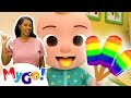 The colors song with popsicles  mygo sign language for kids  cocomelon  nursery rhymes  asl