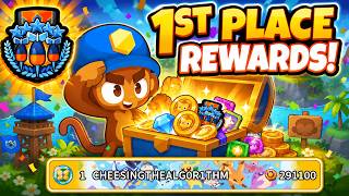 Claiming 1st Place Contested Territory #98 Rewards! | BTD6