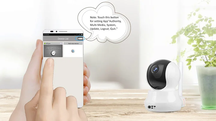 QZT IP Camera SP020 Use Video