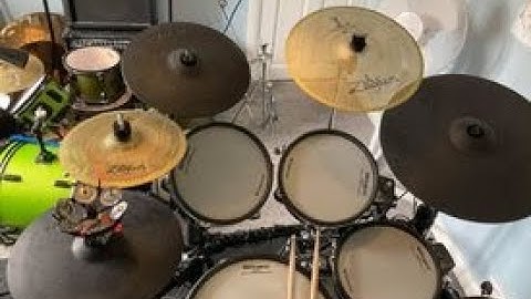 Roland TD50 with low volume cymbals jam