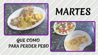 Que Como Para Perder Peso Con Recetas  Martes