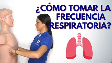 ¿Cómo medir la respiración y cuál es su valor normal?