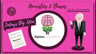 Thinking fast and slow, heuristics and biases by Daniel Kahneman: Animated Summary