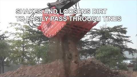 New....SEC Vibration Skeleton Bucket (30Tons)