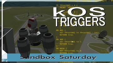 Sandbox Saturday - 3: kOS Hover Script with Triggers