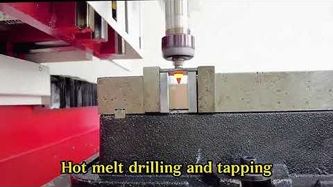 DHM-2030DT Flow Drill Machine Tap Bit M8 M10 Flowdrilling Aluminum CNC Drilling and Tapping Machine