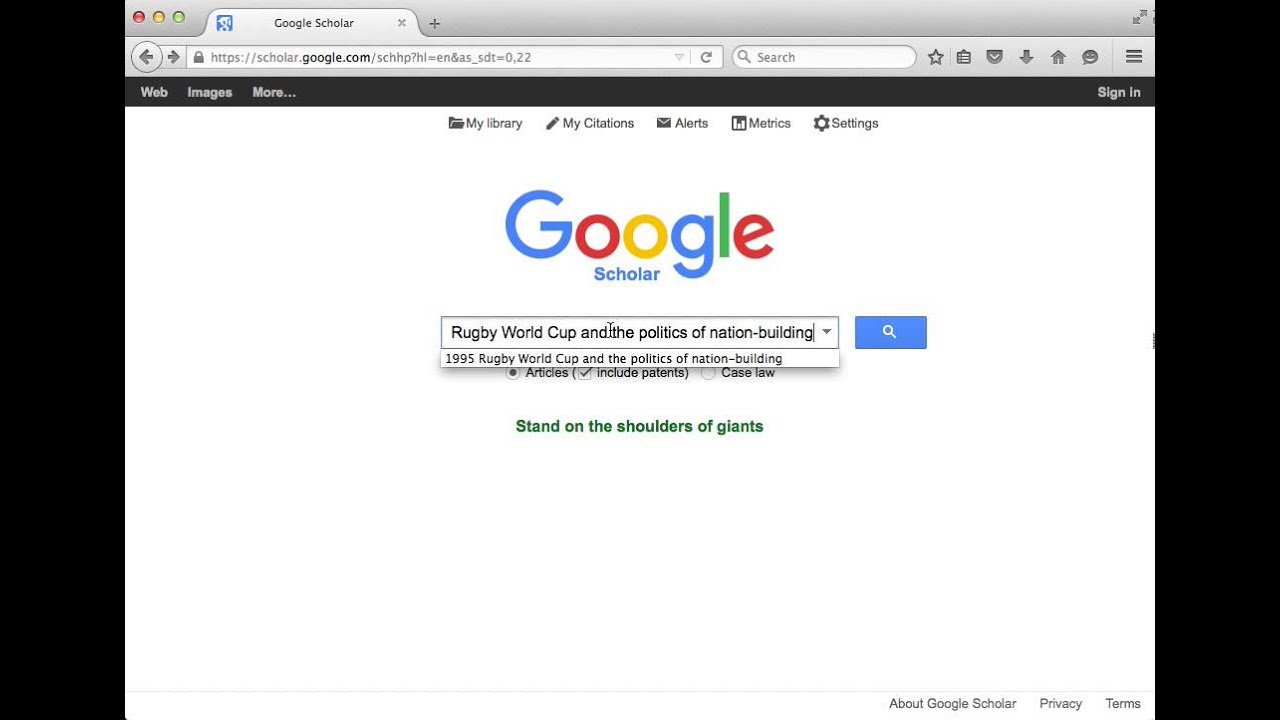 Google Scholar Reverse Engineering - YouTube