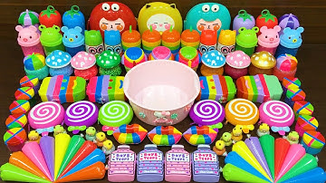 Mixing Random Things into STORE BOUGHT Slime ! Satisfying Slime Video #639