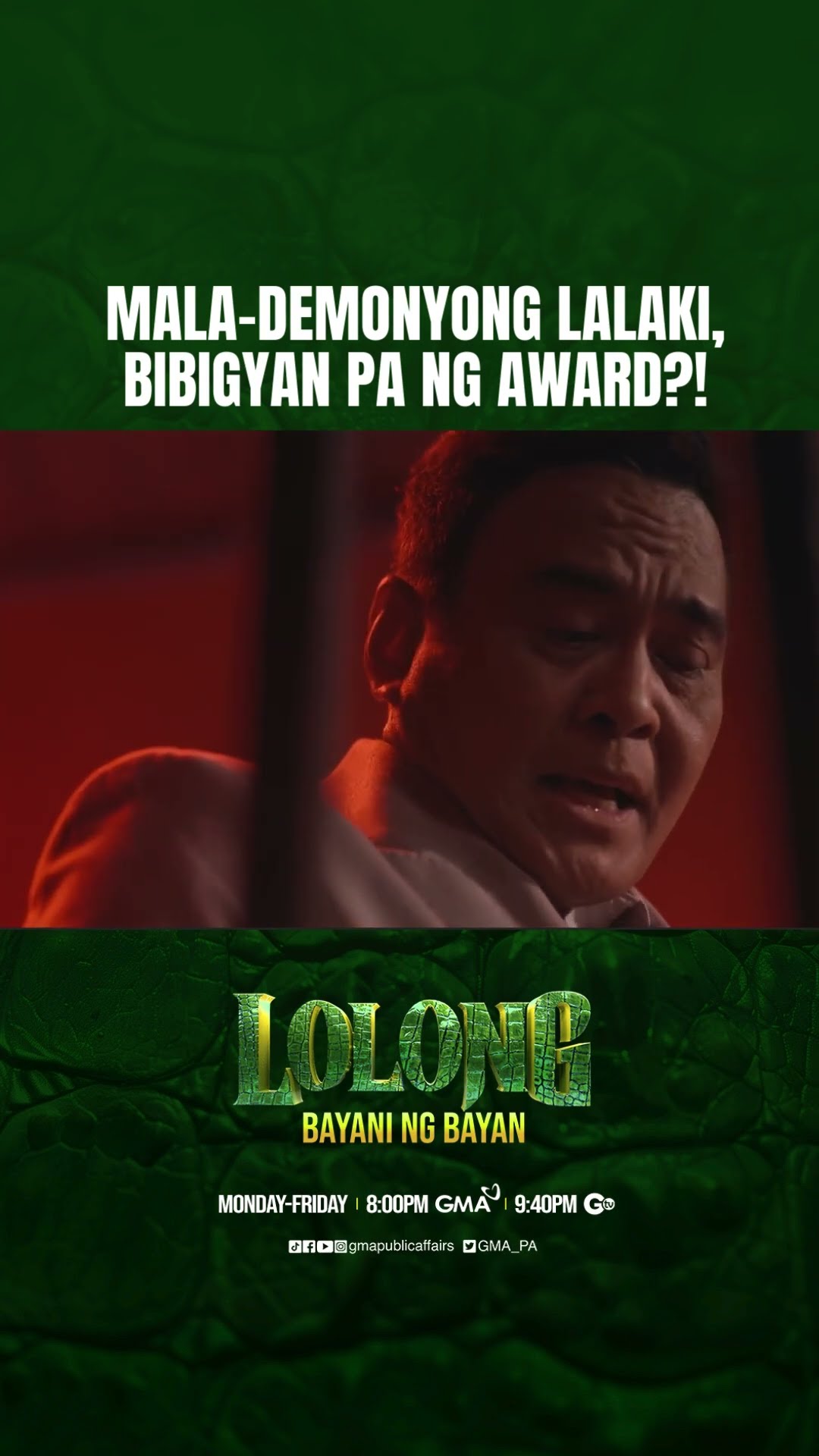 Mala-demonyong lalaki, bibigyan pa ng award?! | Lolong 2