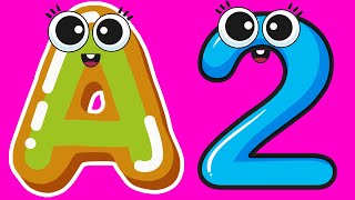 Learn ABC Phonics Shapes Numbers Colors | Preschool Learning Videos For 3 Year Olds | #kidsvideos