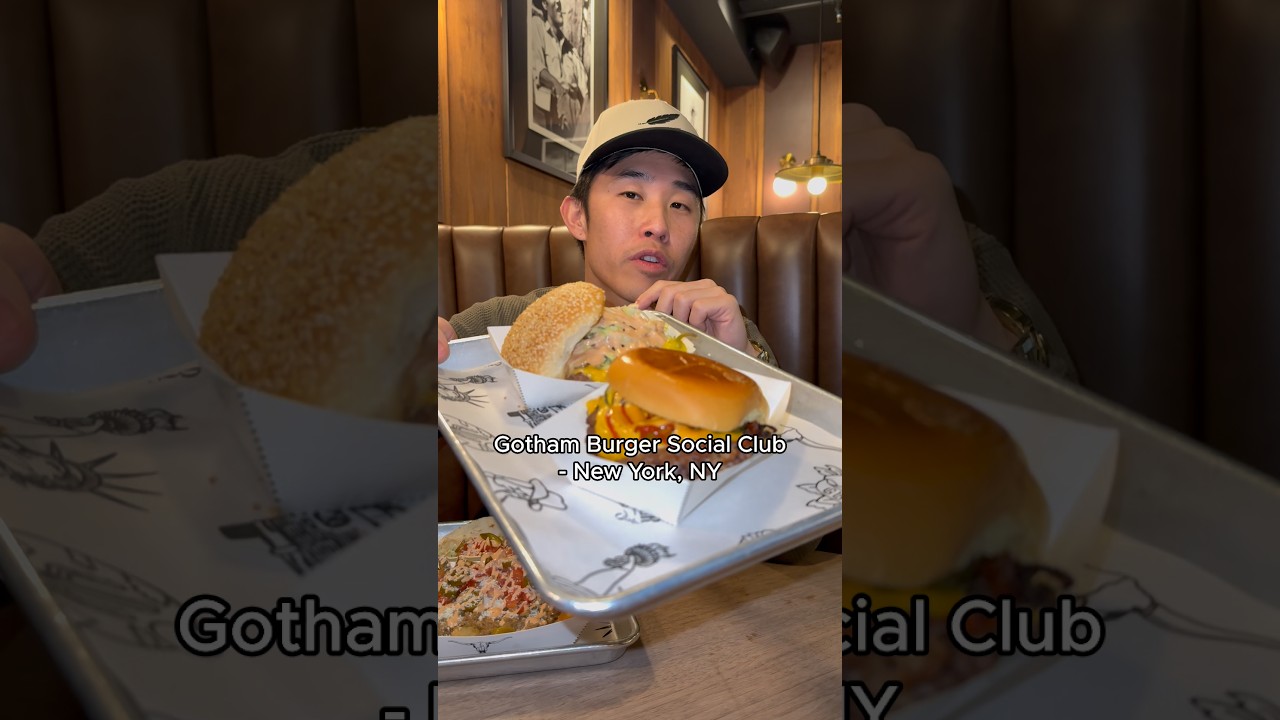 Rating the best burger in NYC - Gotham Burger Social Club (pt 2)