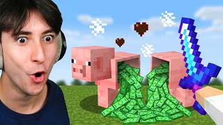 Minecraft But Everything Gives You Money!