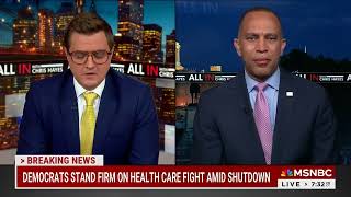Leader Jeffries On Msnbc All In With Chris Hayes