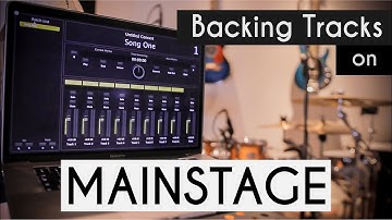 How to Setup a Backing Track Rig on MainStage (Beginners)