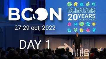Blender Conference 2022 - Day 1 Recap