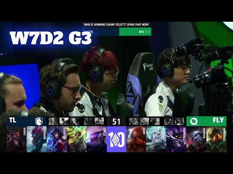 TL vs FLY | Week 7 Day 2 S12 LCS Spring 2022 | Team Liquid vs FlyQuest W7D2 Full Game