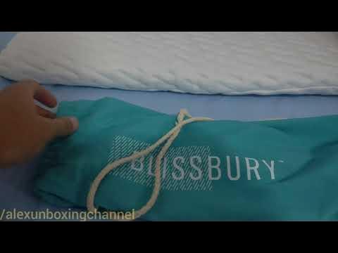 Blissbury Stomach Sleeping Pillow Gray / King