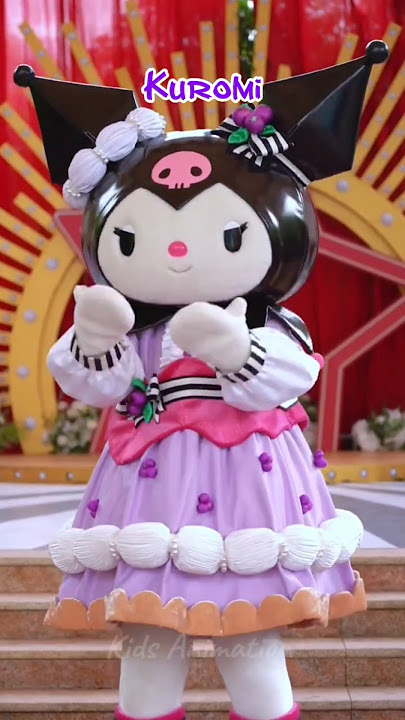 Kuromi dance and friends #kuromi #shorts #cute