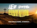 ST.IMMANUEL CHURCH LENT DAYS CONVENTION