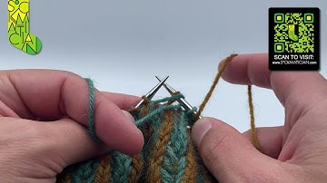 Left-Leaning Single Decrease With Set-Up In Stocking-Stitch DKBrioche — A Sockmatician Tutorial