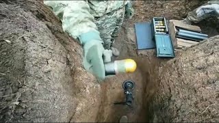 Ukrainian Soldiers Fire 40Mm Hedp Grenades With Mortar - Yes You Read Right