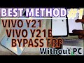 2022 VIVO Y21 & Y21E ~ BYPASS FRP LOCK QR / REMOVE GOOGLE ACCOUNT ON ANDROID 11