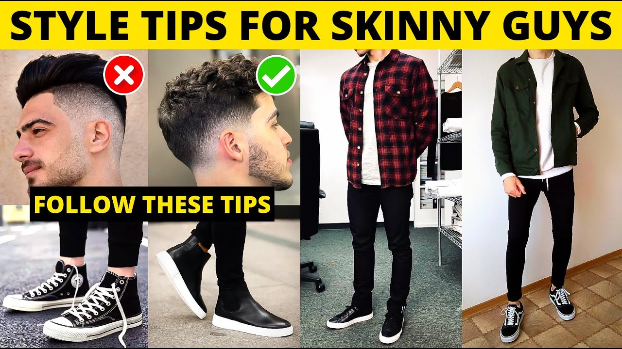 7 Style Tips For Skinny Men & Boys 2023 | Men's Fashion | हिंदी में ...