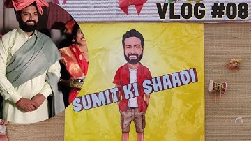 Naagin Dance On Bhangra Beats 🥳Shaadi Special 😍Sumit Sir Ki Shaadi X Learn With Sumit Fam | VLOG #08