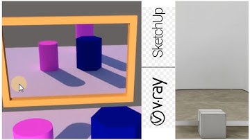 How to Create Realistic Mirror Material in V-Ray for SketchUp